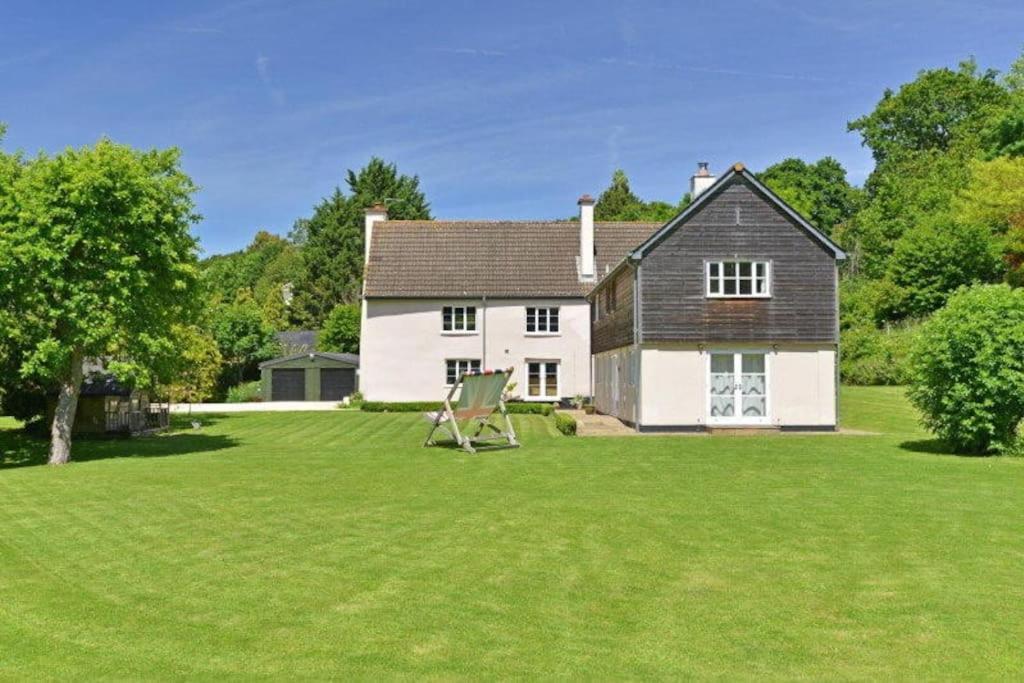 Osbornes Holiday House Near Exeter With Swimming Pool Exterior foto